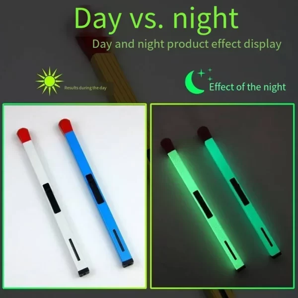 Super Long Luminous Matchstick Lighter Butane Torch Inflatable Lighter Household Aromatherapy Kitchen Gadgets Daily Necessities 2