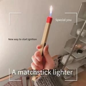 Super Long Luminous Matchstick Lighter Butane Torch Inflatable Lighter Household Aromatherapy Kitchen Gadgets Daily Necessities 4