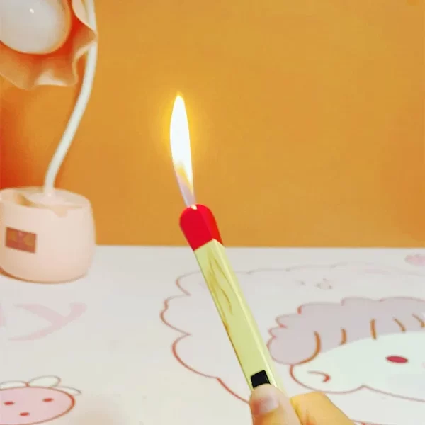 Super Long Luminous Matchstick Lighter Butane Torch Inflatable Lighter Household Aromatherapy Kitchen Gadgets Daily Necessities 5